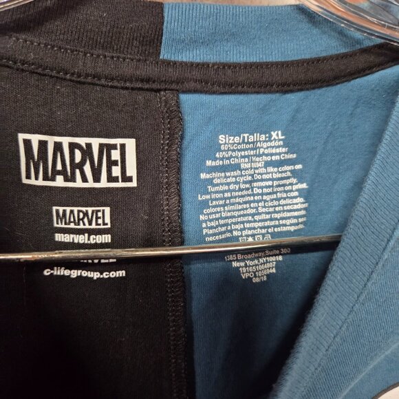 Unisex MARVEL Deadpool Outta the Way Nerd T-Shirt XL - Picture 4 of 4